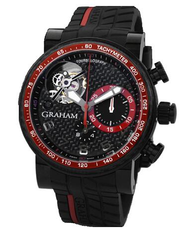 Replica Graham Watch 2TWCB.B08A.K60D Trackmaster Black and Red